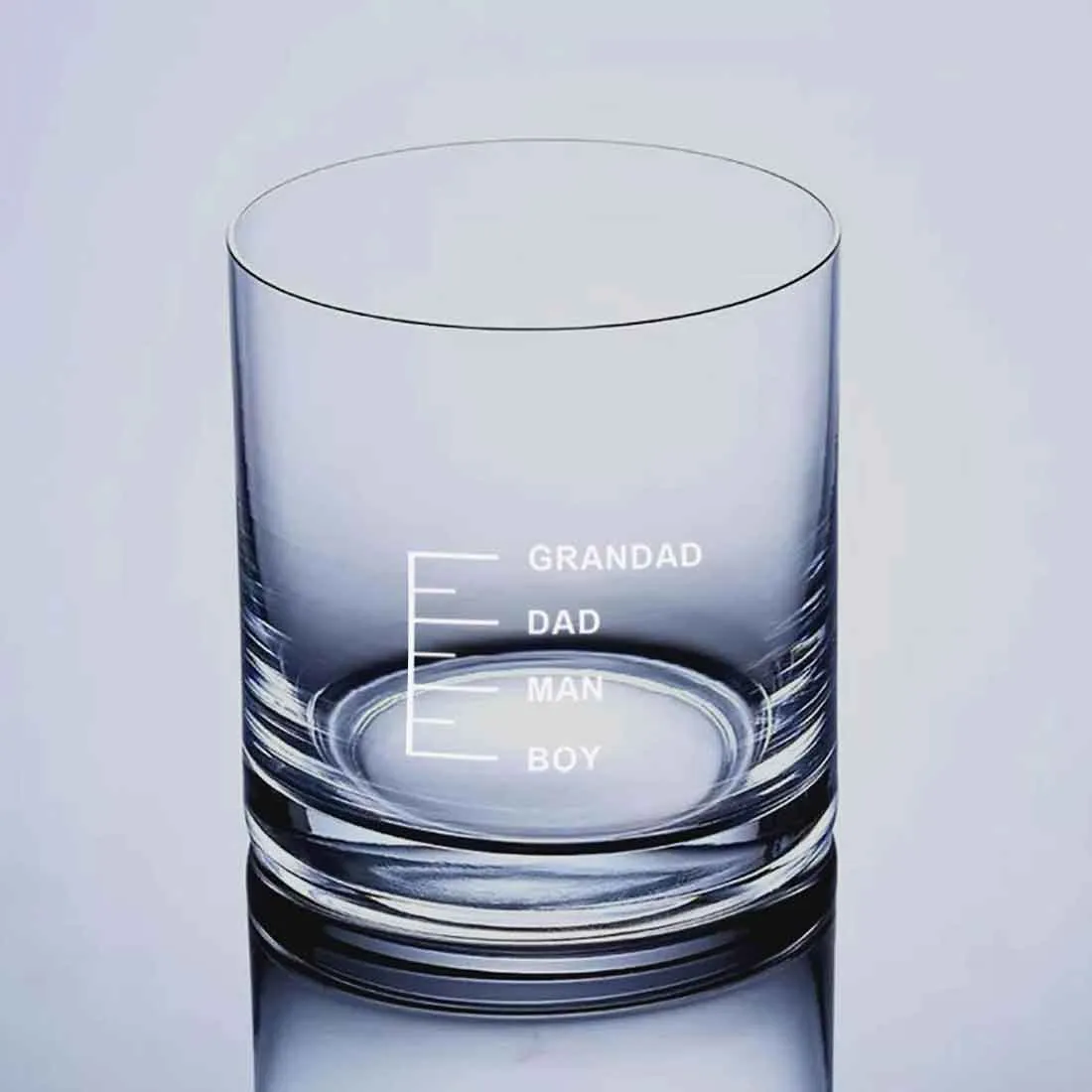 Whiskey Glass with Peg Measurement-Gifts for Dad